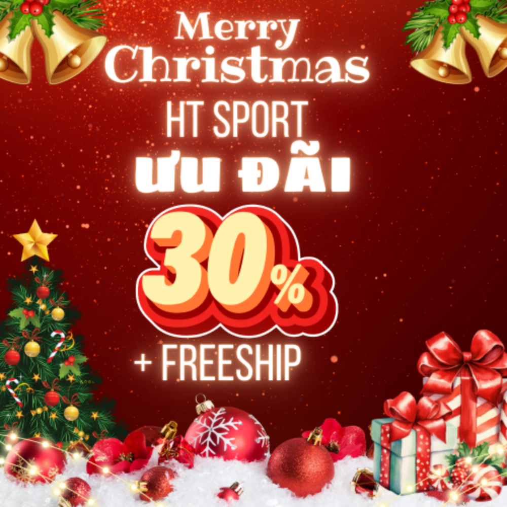 25/12 HT Sport Ngập Tràn Ưu Đãi 30% Kèm Freeship – Chào Đón Giáng Sinh Siêu Hời
