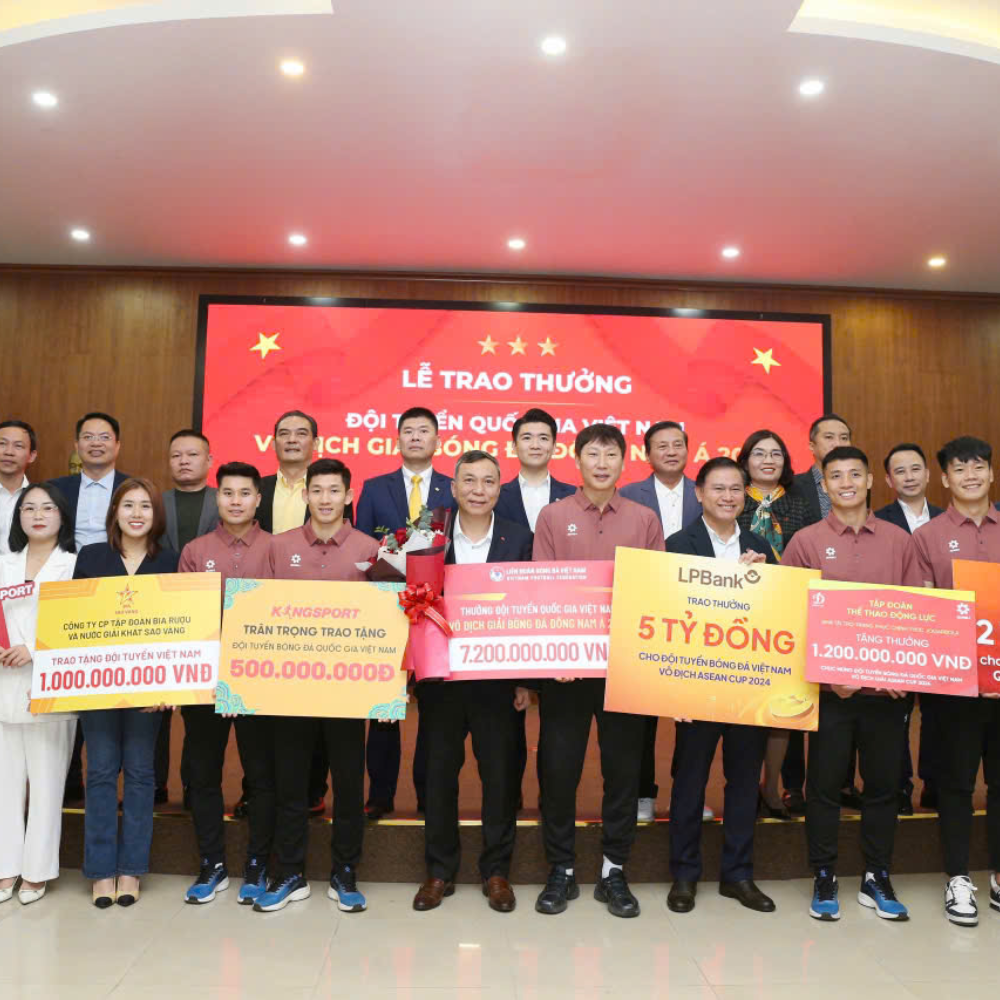 Đội Tuyển Việt Nam – Nhận Được Bao Nhiêu Tiền Thưởng Sau Khi Vô Địch CUP 2024