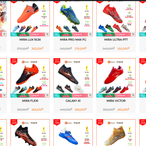 Mua hàng dễ dàng – ĐẶT HÀNG ONLINE ngay trên website HT Sport